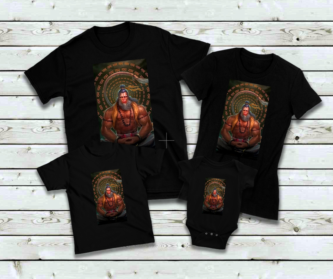 Lord Hanuman - Meditation Pose chanting Ram Nama (available in various sizes)