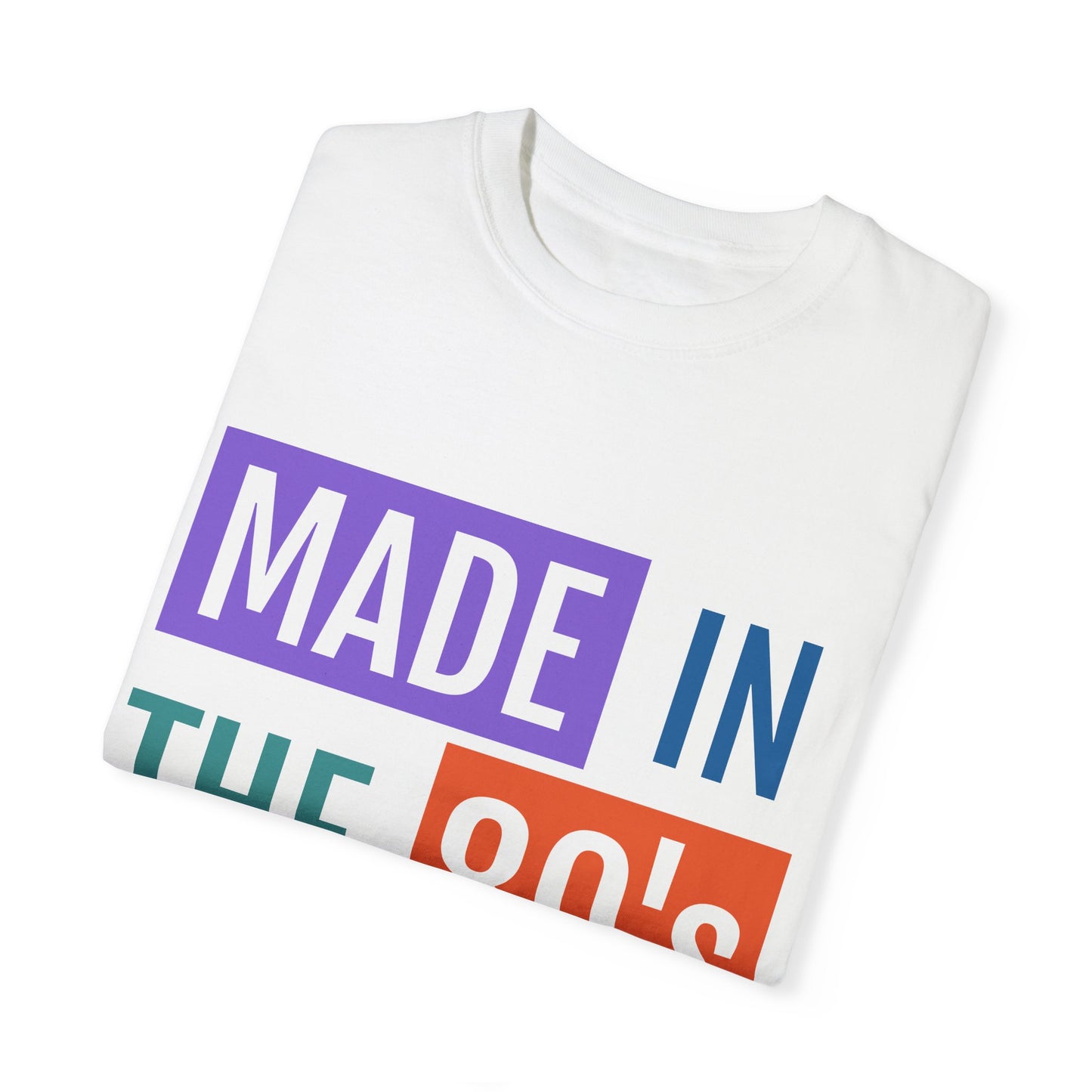 Retro 80's Print T-shirt "Made in the 80's"