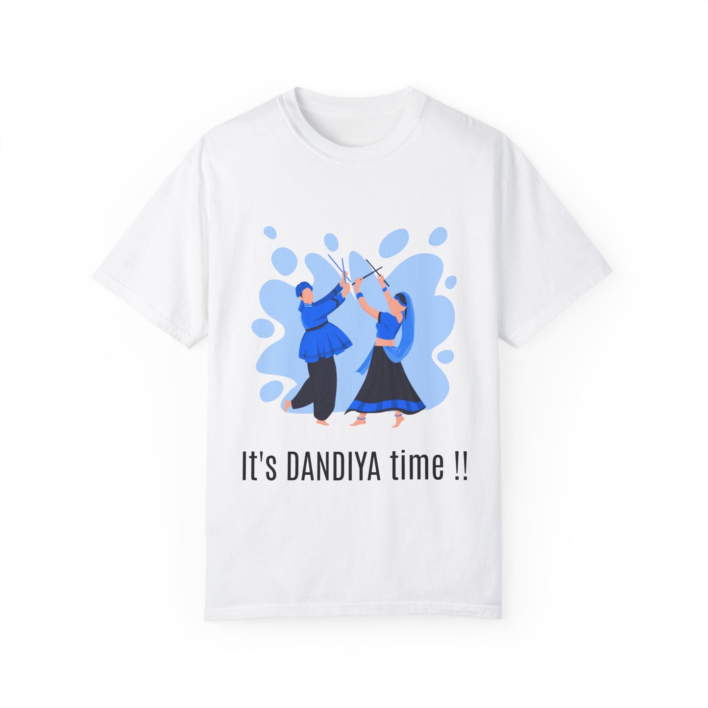 Dandiya Time Unisex T-Shirt - Navratri Celebration Joyful Memories