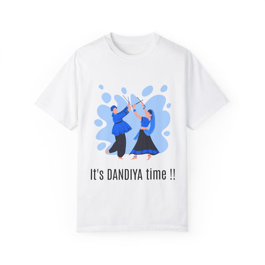 Dandiya Time Unisex T-Shirt - Navratri Celebration Joyful Memories