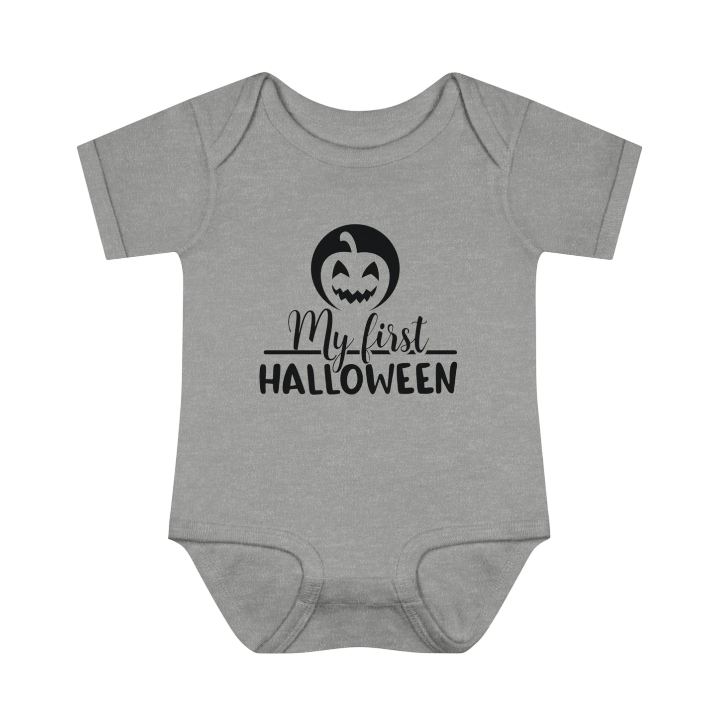 Halloween Jack-o-Lantern Onesie for Baby's first halloween