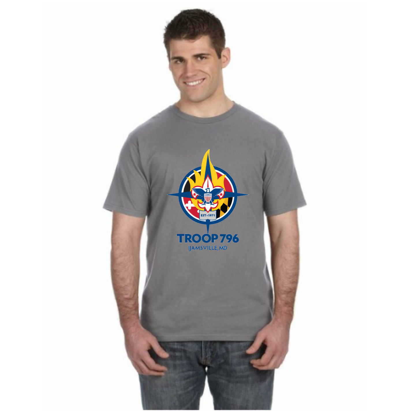 Class B (Troop 796) T-shirt -100% Cotton)