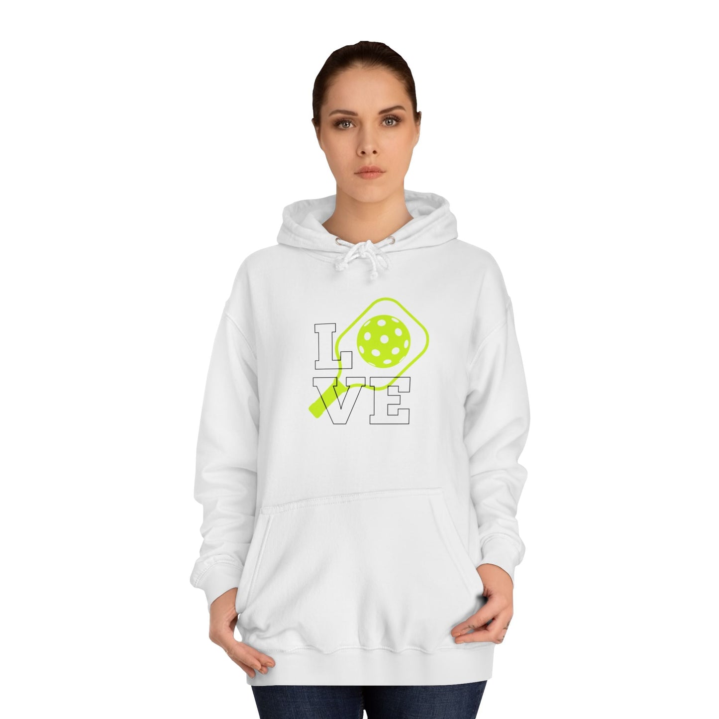 Pickle Ball College Hoodie - Evergreen Sport Lover's Apparel