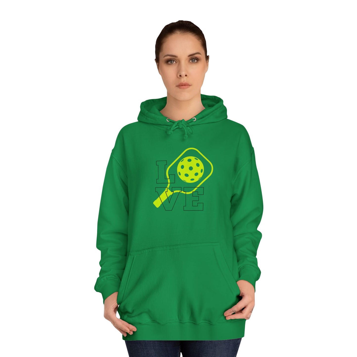 Pickle Ball College Hoodie - Evergreen Sport Lover's Apparel