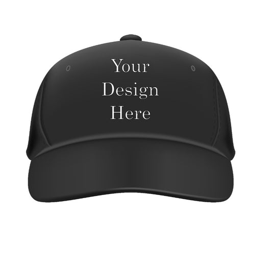 Custom Logo - Black Baseball Caps: Make Your Mark in Style
