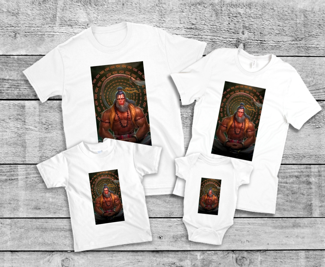 Lord Hanuman - Meditation Pose chanting Ram Nama (available in various sizes)