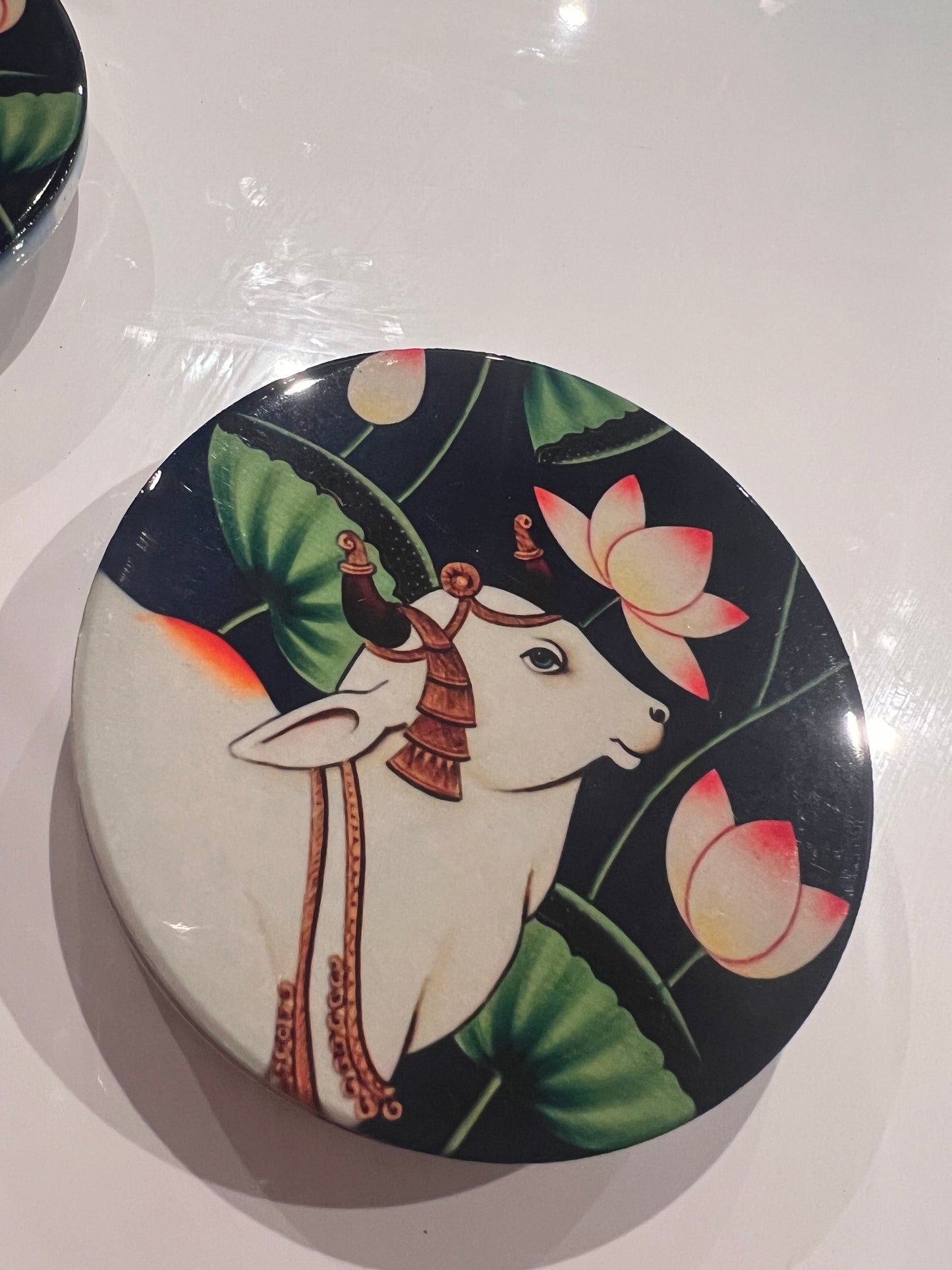 Coasters - Pichwai painting / Indian Design