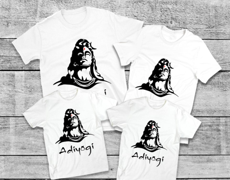 Indian/ Asian Inspired Designs for T-shirts: Channel Spiritual Power in Style - Adiyogi