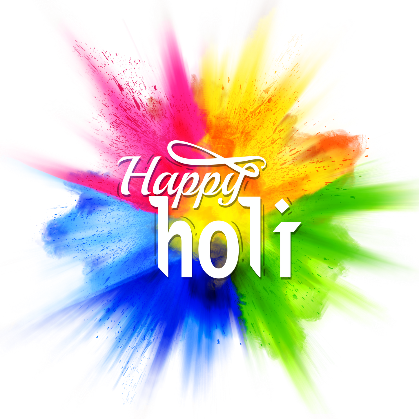 Happy Holi-- Color Splash Collection- Dri-fit Performance  Holi Apparel for Vibrant Celebrations
