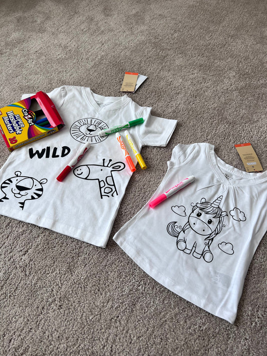 COLOR-WEAR-WASH kids/ toddler T-shirts
